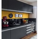 Ver imagem 3 de Revestimento Adesivo Vinílico para Móveis Preto Fosco . Colacomigo Vinil Preto Fosco