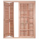 Ver imagem 1 de Porta de Madeira Balcão Pantográfica 213x120cm com Batente De14cm Ewk 470 Rondosul