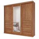 Ver imagem 2 de Guarda Roupa Maite 3 Portas Correr Espelhos MDF