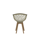 Ver imagem 3 de Cadeira Web Wood Design Sofisticado em Polipropileno para Escritório e Home Office