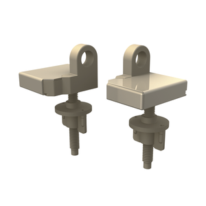 Parafuso para Assento Sanitário Bellart Almofadado Luxo Cor Bege Durín