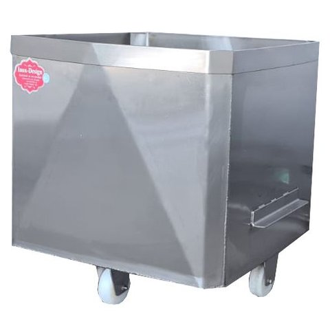 Carro de Deslocamento 2.0 mm Capac. 100kg em Aço Inox 304 - Modelo Wemag