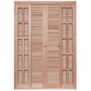 Ver imagem 1 de Porta de Madeira Balção de Correr 213x200cm com Batente 14cm Ewk 472 Rondosul