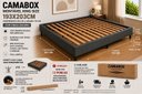 Ver imagem 5 de Cama Box King Size, Compre Leve no Carro,Arejada,Ventilada, Evita Fungos, Acaros, Engenharia da Cama