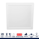 Ver imagem 7 de Kit com 2 Unidades do Painel LED Lys Luminária 24W Quadrado Sobrepor