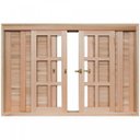 Ver imagem 3 de Janela de Madeira Veneziana de Correr 120x150cm com Caixilho 14cm Ewk 372 Rondosul