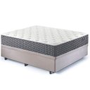 Ver imagem 4 de Base Box Baú Casal 138x188 Suede com Colchão Relax Fresh Molas Ensacadas
