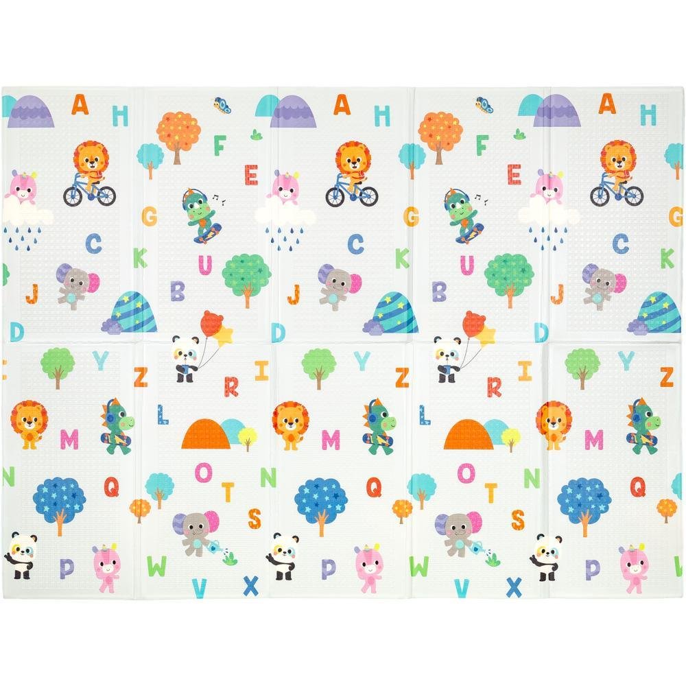 Tapete Infantil Dobrável Dulpa Face Zoo 1,95 X 46 Cm - Buba  - 3