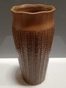 Ver imagem 4 de Vaso Decorativo Enfeite Casa Cerâmica 33x16x16cm Marrom