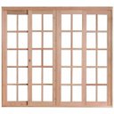 Ver imagem 1 de Porta de Madeira Balção de Correr 213x240cm com Batente 9,4cm Ewk 494 Rondosul