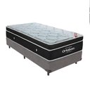 Ver imagem 1 de Cama + Box Colchão Molas Ensacadas Solteiro Ortobom Elegant Pillow Cinza