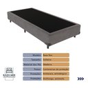 Ver imagem 4 de Cama + Box Colchão Molas Ensacadas Solteiro Ortobom Elegant Pillow Cinza