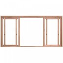 Ver imagem 2 de Janela de Madeira de Correr 100x200cm com Caixilho 9,4cm Ewk 384 Rondosul