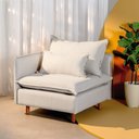 Ver imagem 1 de Sofá Modular Braço Lateral com Pé Madeira Sôma CabeCasa MadeiraOriginals