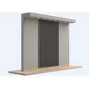 Ver imagem 2 de Painel Ripado Metálico Lystra Cinza Titânio – Kit 5,90 M² | Infinity Wall - Kingspan Isoeste