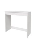 Ver imagem 4 de Penteadeira Mesa Escrivaninha Paris com Espelho e Porta Jóias - Branco