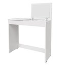 Ver imagem 7 de Penteadeira Organizadora, Mesa Escrivaninha Paris com Espelho e porta joias - Branco