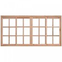 Ver imagem 1 de Janela de Madeira de Correr 120x240cm com Caixilho 9,4cm Ewk 394 Rondosul