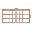 Ver imagem 4 de Janela de Madeira de Correr 120x240cm com Caixilho 9,4cm Ewk 394 Rondosul