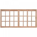 Ver imagem 2 de Janela de Madeira de Correr 100x150cm com Caixilho 9,4cm Ewk 394 Rondosul