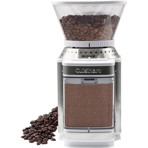 Cuisinart Moedor de Café Automático 18 Níveis de Moagem Branco