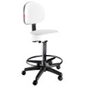 Ver imagem 1 de Cadeira Mocho Secretária Giratório Estética Massagista e Tatuador