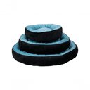 Ver imagem 2 de Cama Pet Comfy Preto/azul 90x90x20cm