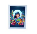Ver imagem 2 de Quadros Decorativos Heroínas Guerreiras Autismo para Clinicas e Consultórios