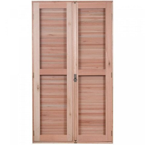 Porta de Madeira Balção de Correr 213x120cm com Batente 14cm EWK 440 Rondosul Ambos os Lados