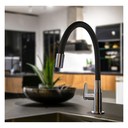 Ver imagem 2 de Torneira Allure Mouve Cozinha Preto Mesa 1170202 Viqua