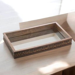 Bandeja com Espelho Coquinho 41x31cm Wolff - 2
