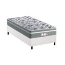 Ver imagem 1 de Cama Box Solteiro: Colchão Molas Ensacadas Probel MasterPocket Evolution + Base CRC Courano White(88