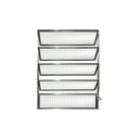 Ver imagem 1 de Vitro Basculante Brilhante 100x80 Linha Esmeralda Vidro Canelado