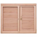 Ver imagem 1 de Janela de Madeira Veneziana 120x100cm com Caixilho 12cm Ewk 200 Rondosul