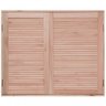 Janela de Madeira Veneziana 100x120cm Com Caixilho 12cm  EWK 200 Rondosul  - 3