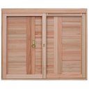 Ver imagem 1 de Janela de Madeira Veneziana 120x100cm com Caixilho 12cm Ewk 220 Rondosul