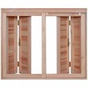 Ver imagem 2 de Janela de Madeira Veneziana 100x150cm com Caixilho 12cm Ewk 260 Rondosul