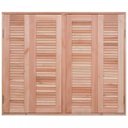 Ver imagem 3 de Janela de Madeira Veneziana 100x150cm com Caixilho 12cm Ewk 260 Rondosul