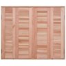 Janela de Madeira Veneziana 100x150cm Com Caixilho 12cm  EWK 260 Rondosul  - 3