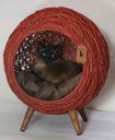 Ver imagem 4 de Arranhador Gatos Toca Vermelha