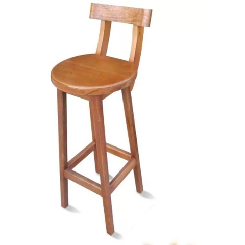 3 Banquetas 80 Cm até o Assento Madeira Maciça