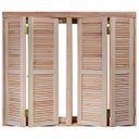 Ver imagem 3 de Janela de Madeira Pantográfica 120x120cm com Caixilho 14cm Ewk 360 Rondosul