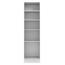 Ver imagem 2 de Paneleiro Agata 60 Cm 3 Portas - Branco Rustic/branco