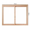 Ver imagem 2 de Janela de Madeira de Correr 100x100cm com Caixilho 9,4cm Ewr 380 Rondosul
