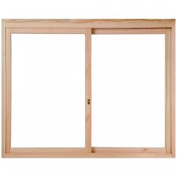 Janela de Madeira de Correr 100x100cm Com Caixilho 9,4cm EWR 380 Rondosul  - 1