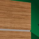 Ver imagem 5 de Painel Âmbar Cinamomo com Off-white com Ripado - Bechara