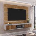 Ver imagem 2 de Painel Âmbar Cinamomo com Off-white com Ripado - Bechara