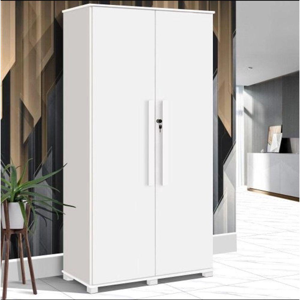 Sapateira Multiuso Texas 2 Portas C/ Prateleiras Fenix Branco