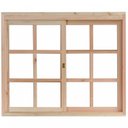 Ver imagem 1 de Janela de Madeira de Correr 100x100cm com Caixilho 9,4cm Ewk 390 Rondosul