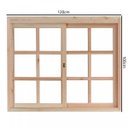 Ver imagem 2 de Janela de Madeira de Correr 100x120cm com Caixilho 9,4cm Ewk 390 Rondosul
